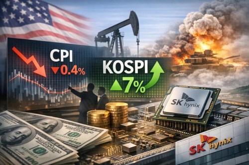 미 CPI 둔화에 코스피 7% 급등, 반도체가 끌어올린 하루의 맥락