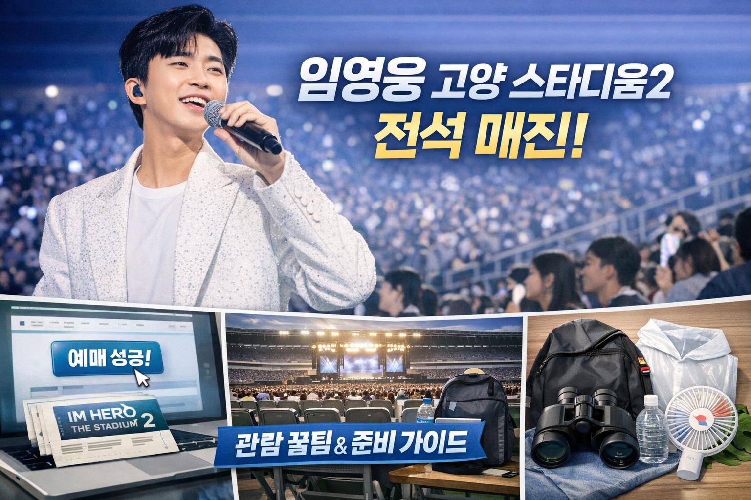 임영웅 고양 스타디움2 전석 매진, 피켓팅 후일담과 관람 준비 가이드