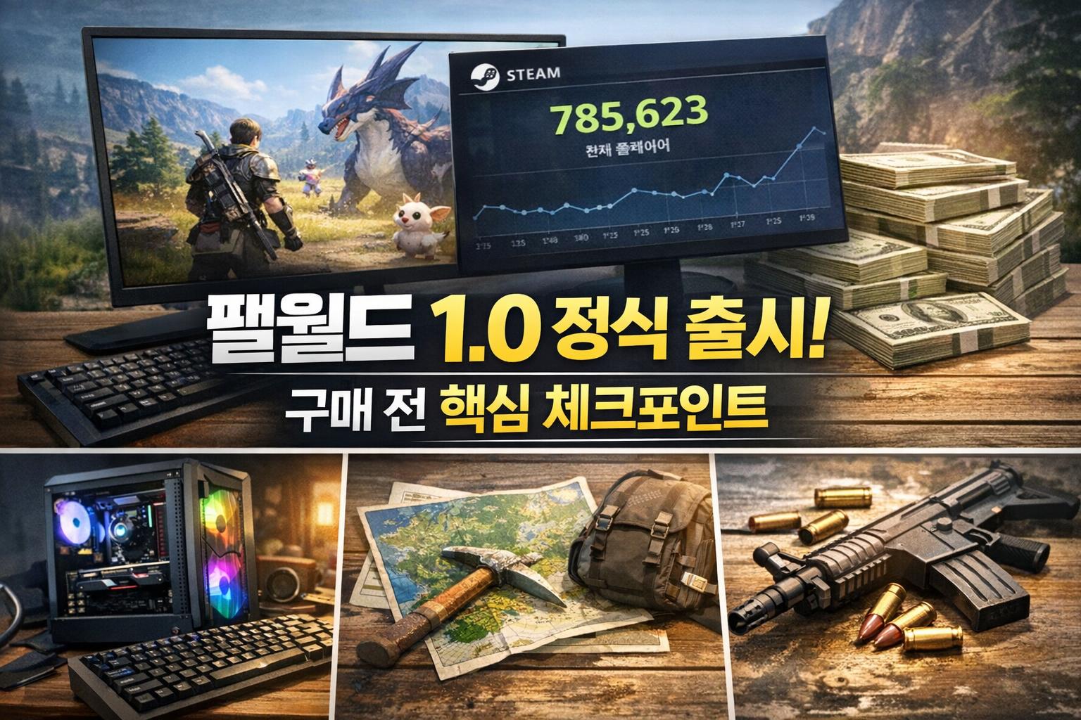 팰월드 1.0 정식 출시 후 다시 불붙은 이유와 구매 전 꼭 볼 핵심 체크
