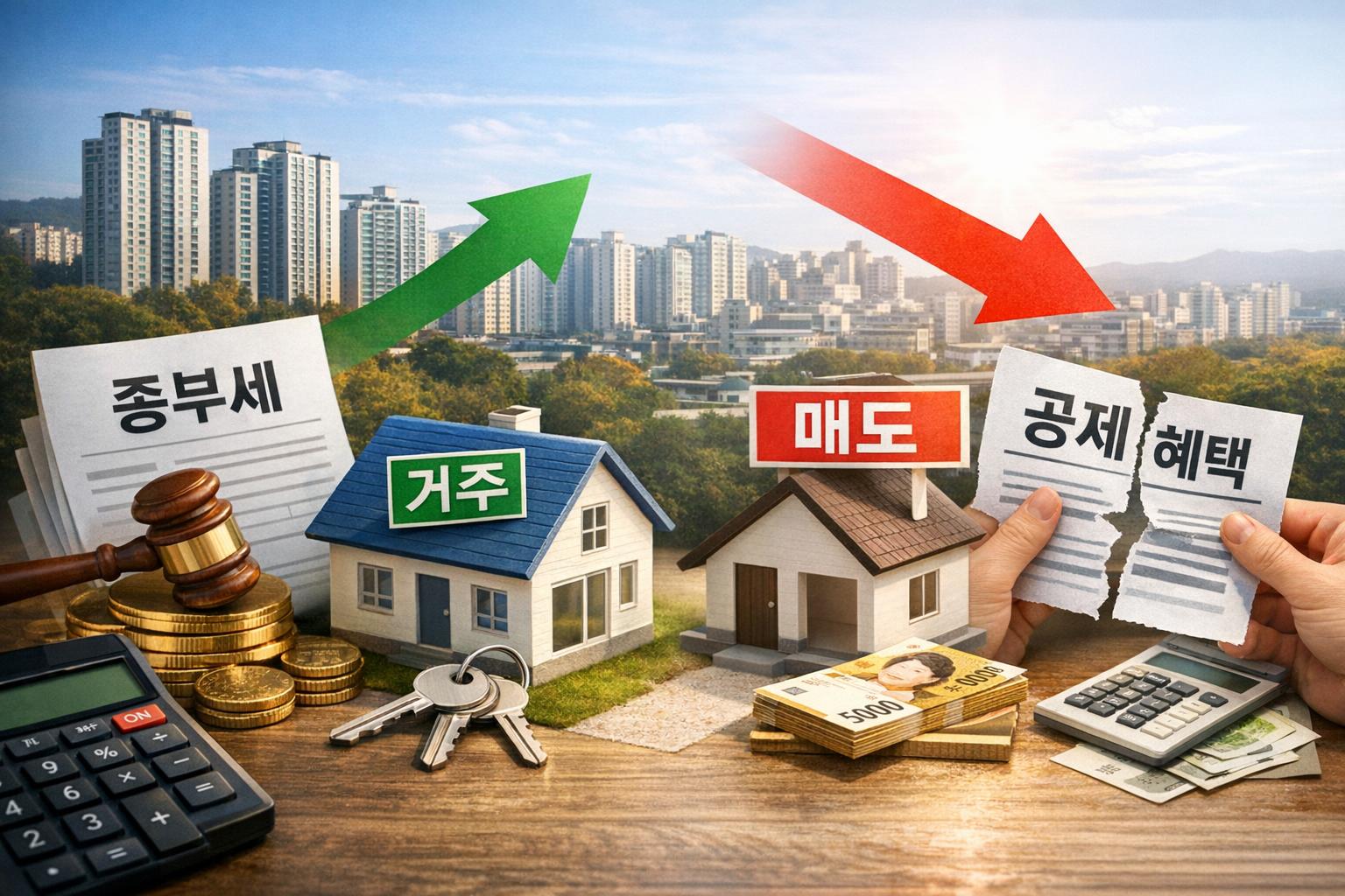 보유보다 거주가 유리해지는 2026 부동산 세제개편 내 집에 미치는 변화